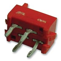 AMP - TE CONNECTIVITY 7-215464-4 Pin Header, Board-to-Board, 1.27 mm, 2 Rows, 4 Contacts, Through Hole Straight, Micro-MaTch