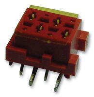 TE CONNECTIVITY - AMP 7-188275-4 PCB Receptacle, Board-to-Board, 1.27 mm, 1 Rows, 4 Contacts, Surface Mount Straight, Micro-MaTch