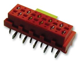 TE CONNECTIVITY - AMP 8-188275-0 PCB Receptacle, Board-to-Board, 1.27 mm, 1 Rows, 10 Contacts, Surface Mount Straight, Micro-MaTch