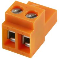 WEIDMULLER BL 5.08/2 Pluggable Terminal Block, 5.08 mm, 2 Ways, 22 AWG, 12 AWG, Screw