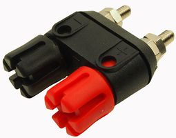 CLIFF ELECTRONIC COMPONENTS CL159705 接线柱，双端子，全触摸式，4 mm直径横孔