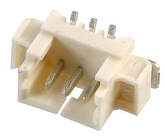 MOLEX 53398-0371 Pin Header, Vertical, Wire-to-Board, 1.25 mm, 1 Rows, 3 Contacts, Surface Mount Straight