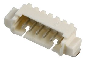 MOLEX 53261-0671 引脚针座, 直角, 信号, 1.25 mm, 1 排, 6 触点, 表面安装直角, PicoBlade 53261