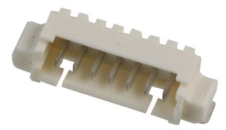 MOLEX 53261-0771 引脚针座, 直角, 线至板, 1.25 mm, 1 排, 7 触点, 表面安装直角, PicoBlade 53261
