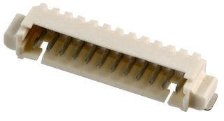 MOLEX 53261-1271 Pin Header, Right Angle, Wire-to-Board, 1.25 mm, 1 Rows, 12 Contacts, Surface Mount Right Angle