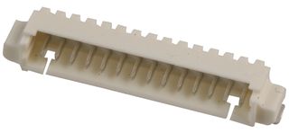 MOLEX 53261-1471 引脚针座, 直角, 线至板, 1.25 mm, 1 排, 14 触点, 表面安装直角, PicoBlade 53261 Series