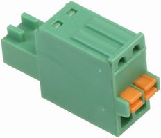 IMO PRECISION CONTROLS 20.2500M/2-E Pluggable Terminal Block, 2.5 mm, 2 Ways, 26 AWG, 20 AWG, 0.5 mm², Push In
