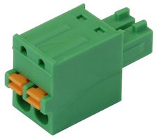 IMO PRECISION CONTROLS 21.1551M/2-E Pluggable Terminal Block, 3.81 mm, 2 Ways, 28 AWG, 16 AWG, 1.5 mm², Push In