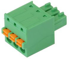 IMO PRECISION CONTROLS 21.1551M/3-E Pluggable Terminal Block, 3.81 mm, 3 Ways, 28 AWG, 16 AWG, 1.5 mm², Push In