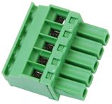 IMO PRECISION CONTROLS 20.1510M/5-E Pluggable Terminal Block, 3.5 mm, 5 Ways, 28 AWG, 16 AWG, 1.5 mm², Screw