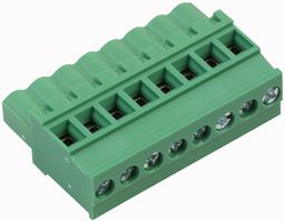 IMO PRECISION CONTROLS 20.920M/8-E Pluggable Terminal Block, 5 mm, 8 Ways, 28 AWG, 14 AWG, 2.5 mm², Screw