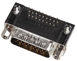 AMPHENOL COMMUNICATIONS SOLUTIONS L717HDA26PD1CH4F D-Sub 连接器, 高密度, 插头, HD, 26 触点, DA, 焊接