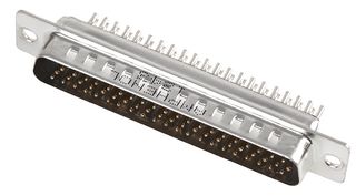 AMPHENOL COMMUNICATIONS SOLUTIONS L717HDC62P D-Sub 连接器, 高密度, 插头, HD, 62 触点, DC, 焊接杯