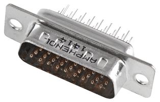 AMPHENOL COMMUNICATIONS SOLUTIONS L777HDA26POL2 D-Sub 连接器, 高密度, 插头, HD, 26 触点, DA, 焊接