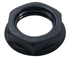CLIFF ELECTRONIC COMPONENTS CL1408 连接器配件, 黑色尼龙螺母, 7/16英寸UNF, Cliff Electronic S2系列6.35mm插孔插座, S2