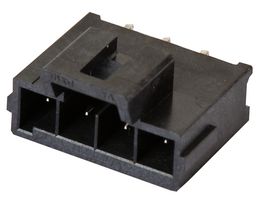 MOLEX 172286-1104 引脚针座, 线至板, 3.5 mm, 1 排, 4 触点, 通孔直型, Ultra-Fit 172286 Series