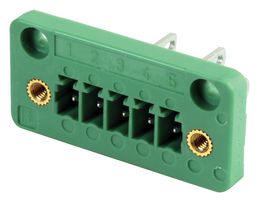 PHOENIX CONTACT 1829374 端子块, 针座, 3.81 mm, 5 路, 8 A, 160 V, 通孔竖直
