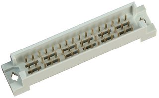 MULTICOMP PRO 41612-48ABC-MS 连接器, DIN 41612, 41612, 48 触点, 插头, 2.54 mm, 3排, a + b + c