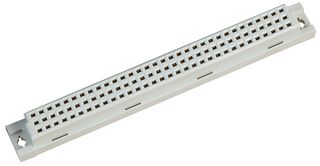 MULTICOMP PRO 41612-96ABC-FS DIN 41612 Connector, 41612, 96 Contacts, Receptacle, 2.54 mm, 3 Row, a + b + c