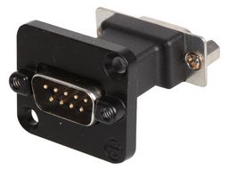 NEUTRIK NADB9MF-B D Sub Connector Adapter, Feedthrough, Standard D Sub, Plug, 9 Ways, Standard D Sub, Receptacle