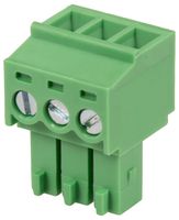 CAMDENBOSS CTBP92HD/3 Pluggable Terminal Block, 3.5 mm, 3 Ways, 28 AWG, 16 AWG, 1 mm², Clamp