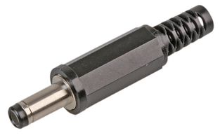 MULTICOMP PRO MP-202 直流电源连接器, 插头, 2 A, 9.5 mm, 电缆安装, 焊接