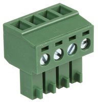 MULTICOMP PRO MC000098 Pluggable Terminal Block, 3.81 mm, 4 Ways, 26 AWG, 16 AWG, Screw