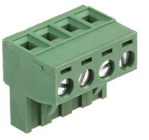 MULTICOMP PRO MC000178 插拔式接线端子, 5.08 mm, 4 路, 24 AWG, 12 AWG, 螺丝