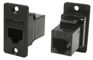 CLIFF ELECTRONIC COMPONENTS CP30620 直列式适配器, 适配器, 直列式, RJ45, RJ45, Slim FeedThrough
