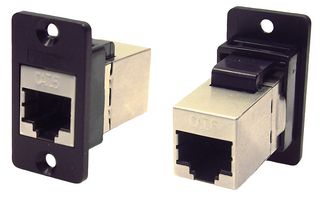 CLIFF ELECTRONIC COMPONENTS CP30622S 直列式适配器, 适配器, 直列式, RJ45, RJ45, Slim FeedThrough
