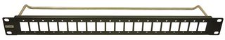 CLIFF ELECTRONIC COMPONENTS CP30163 配线架, 4-40孔, 空载配线架, 20 端口, 1机架单元, CP301xx