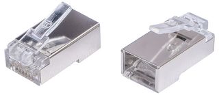 TUK PGSPDY2#10 模块连接器, RJ45 插头, 1 x 1 (端口), 8P8C, Cat6a, 未评级, 电缆安装