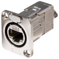 TUK SGDPM Modular Connector, XLR Type, RJ45 Jack, 1 x 1 (Port), 8P8C, Cat6a, Panel Mount