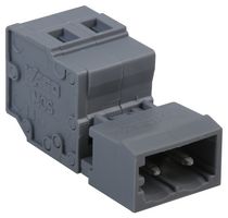 WAGO 231-602 插拔式接线端子, 5 mm, 2 路, 28 AWG, 12 AWG, 2.5 mm², 夹式