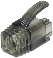 TUK PS3BK8.5#100 连接器配件, 黑色, 应力消除套筒, TUK PGSCBXL屏蔽RJ45 Cat6a插头, 聚碳酸酯, PS3 Series