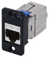 TUK SEKJEBPM Modular Connector, RJ45 Jack, 1 x 1 (Port), 8P8C, Cat8, Panel Mount