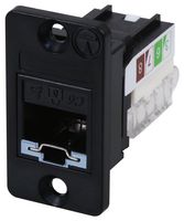 TUK SLJBPM Modular Connector, RJ45 Jack, 1 x 1 (Port), 8P8C, Cat6, Panel Mount