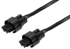 MOLEX 45145-0410 连接电缆, Squba插座至Squba插座, 4 路, 1.8 mm, 1排, 1 m, 3.3 ft