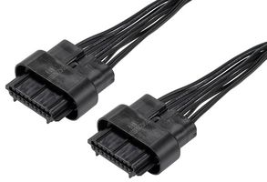 MOLEX 45145-1003 连接电缆, Squba插座至Squba插座, 10 路, 1.8 mm, 1排, 300 mm, 11.8 "