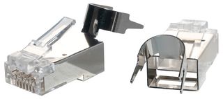 TUK PGSPDY3#10 模块连接器, RJ45 插头, 1 x 1 (端口), 8P8C, Cat6a, 未评级, 电缆安装