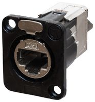 TUK SGDPMBK Modular Connector, RJ45 Jack, 1 x 1 (Port), Cat6a, Panel Mount