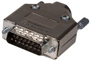 MULTICOMP PRO MP010163 D-Sub 连接器, 套件, 标准, 插头, MCP D-SUB Kits, 15 触点, DA, 焊接杯