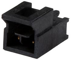 MOLEX 105309-1202 引脚针座, 线至板, 2.5 mm, 1 排, 2 触点, 通孔直型, Nano-Fit 105309 Series