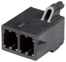 MOLEX 172065-0002 引脚针座, 线至板, 5.7 mm, 2 排, 2 触点, 通孔直型, Mega-Fit 172065 Series