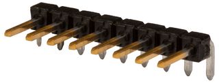 MOLEX 22-28-8082 引脚针座, 板至板, 线至板, 2.54 mm, 1 排, 8 触点, 通孔直角, KK 254 42377 Series