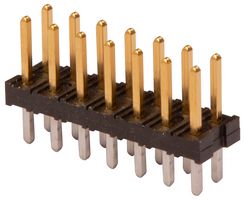 MOLEX 87758-1416 引脚针座, 方形引脚, 信号, 2 mm, 2 排, 14 触点, 通孔直型, Milli-Grid 87758