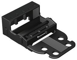 WAGO 221-515/000-004 Accessory, Snap In Mount Foot, Wago 221 Series 5 Conductor Terminal Blocks