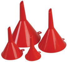 DURATOOL D00617 漏斗套件, 聚丙烯, 50 mm, 75 mm, 100 mm, 125 mm, 4件