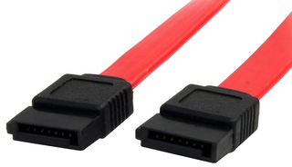 STARTECH SATA36 Computer Cable, SATA Data 7 Way Socket, SATA Data 7 Way Socket, 2.95 ft, 0.9 m, Red