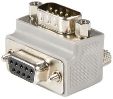 STARTECH GC99MFRA1 连接器适配器, D-sub, R/A, 1型, 标准 D Sub, 插头, 9 路, 标准 D Sub, 插座, 9 路